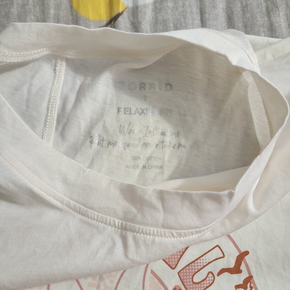 Torrid sz 1 1X Graphic vintage cotton jersey dolman tank - Picture 7 of 10